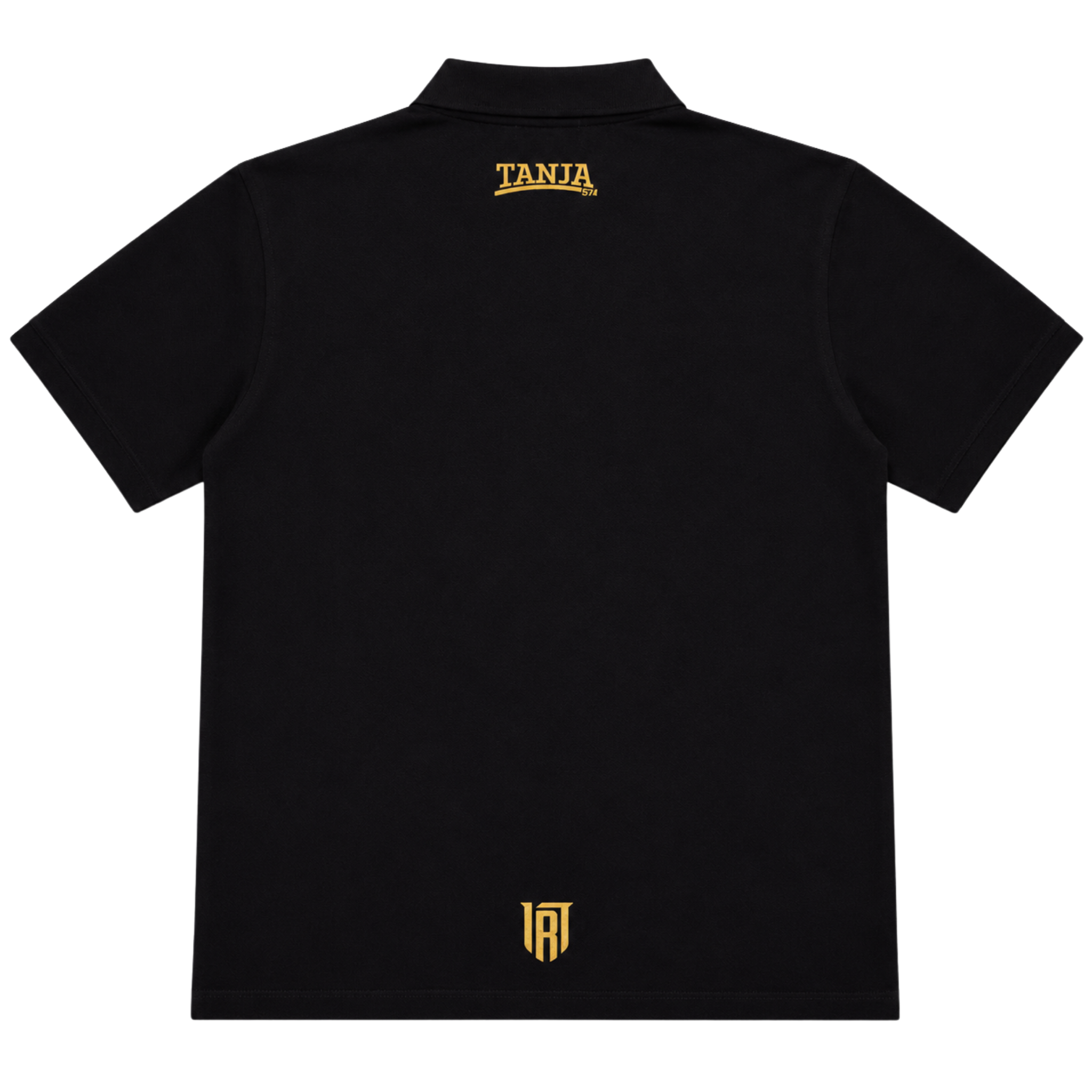 TIHAD Polo – Black & Gold